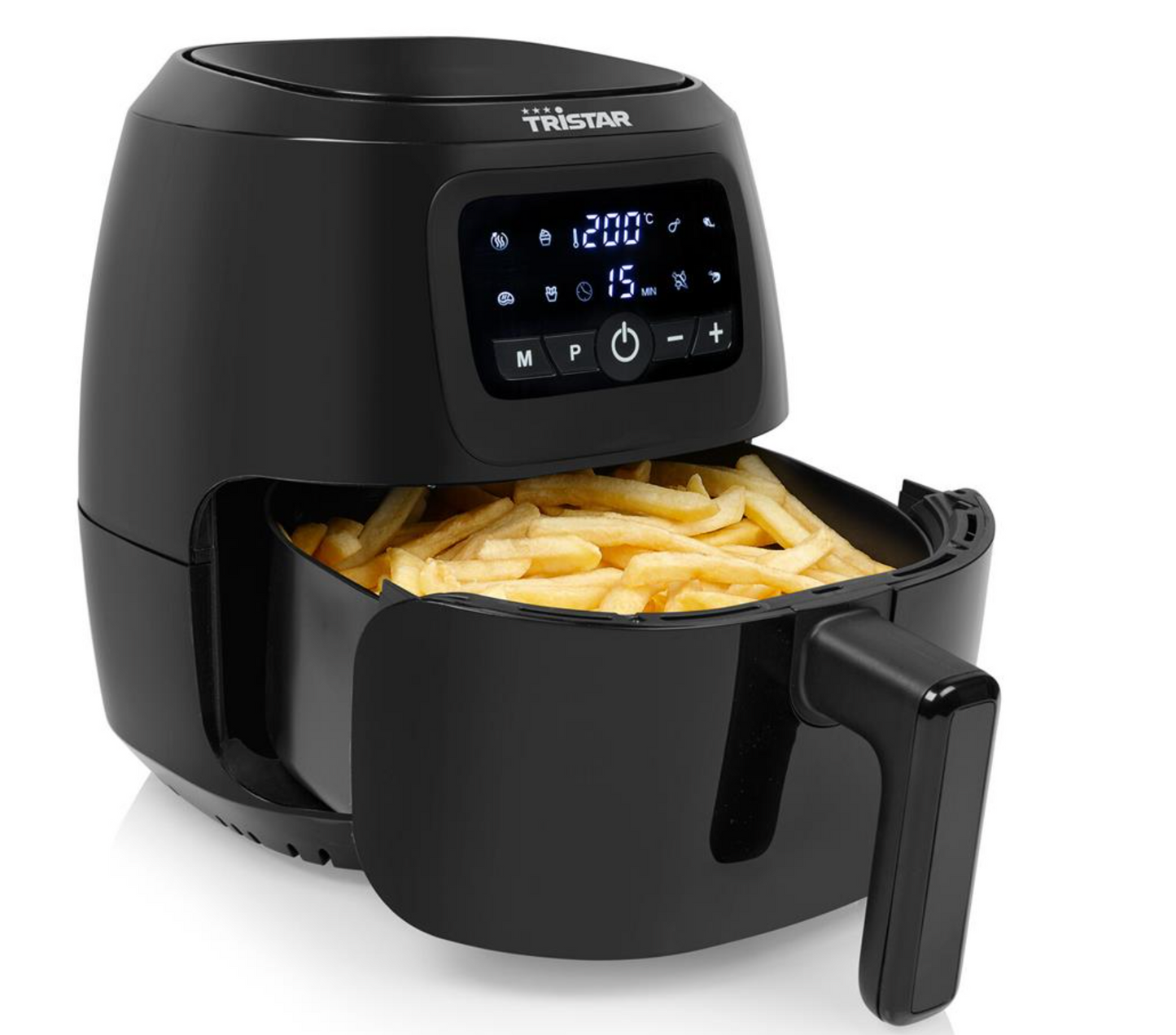Friteuse à air chaud numérique Tristar FR-9008KL - 4,2 litres - 1 500 W - 8 programmes - Noir