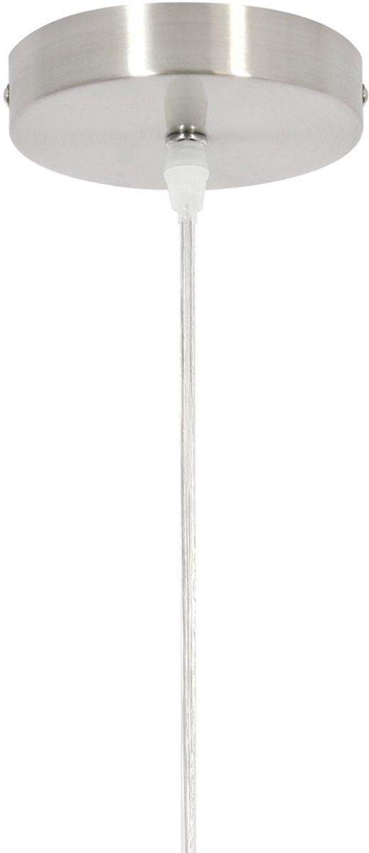 Lampe suspendue Light & Living Fay Ø50cm - marron - polymère élastique/fer - E27