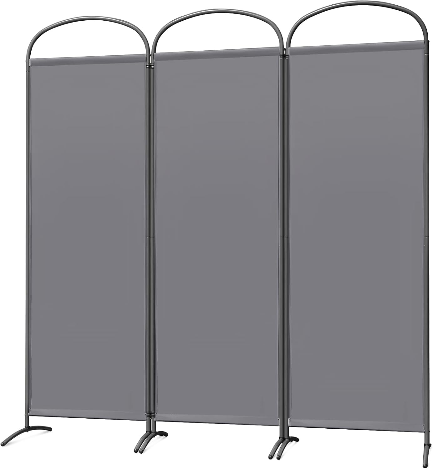 Angel Living Paravent 3 panneaux - 168 x 182 cm - Gris