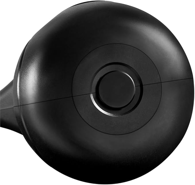 Yaheetech Kettlebell 12 kg Noir - Béton avec revêtement plastique - Poignée antidérapante