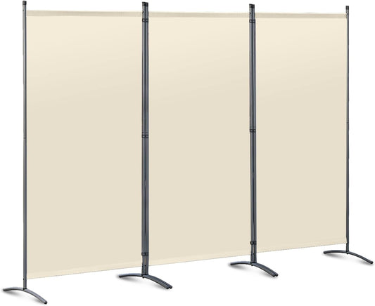 Angel Living Paravent - 3 Panneaux - 243 x 170 cm - Beige