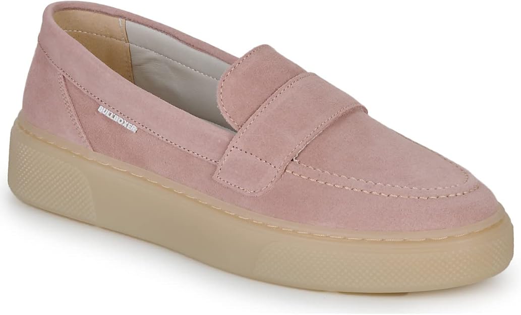 Mocassins Bullboxer Femme - Rose Pastel - Slip on - Taille 37