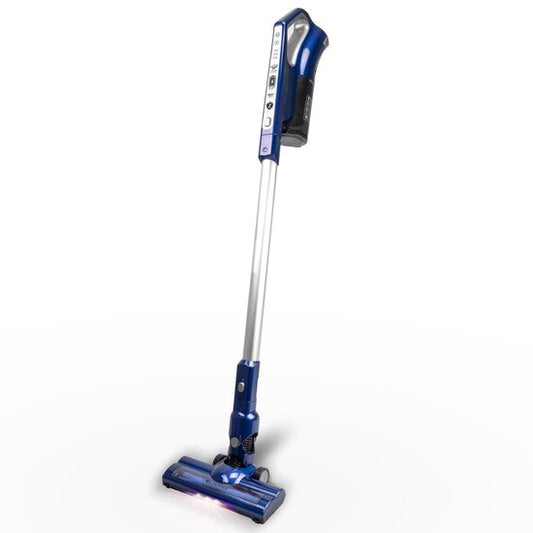 TurboTronic VS180 Aspirateur-balai sans fil avec dépoussiéreur - Bleu