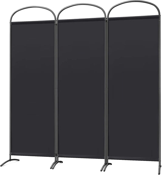 Angel Living Paravent - 3 Panneaux - 168 x 182 cm - Noir