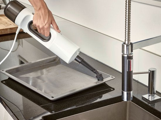 Severin SC 7142 - Nettoyeur vapeur 2 en 1 avec accessoires multifonctions - Cordon d'alimentation de 7 mètres
