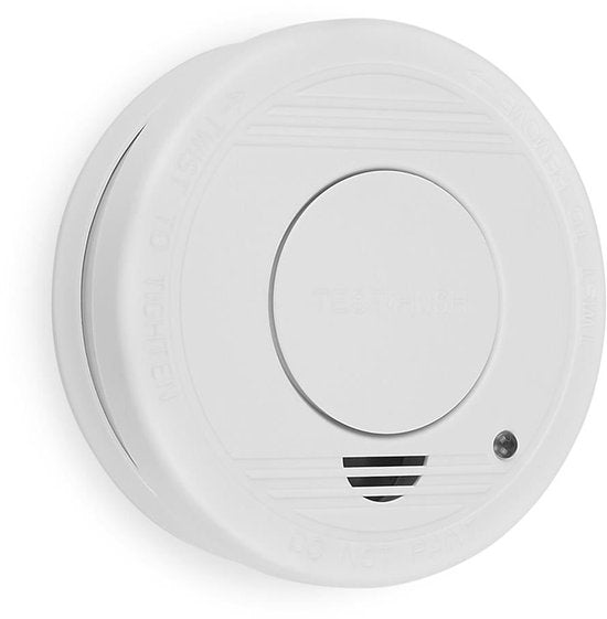 Smartwares FSM-11510 - Détecteur de fumée 85 dB - Pile d'une durée de 5 ans, capteur d'une durée de 10 ans - Certifié TÜV - Détecteur d'incendie