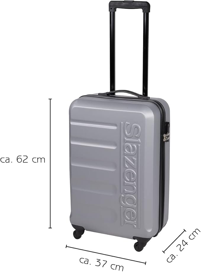 Slazenger Silver Wheels Trolley S - 62x37x24 cm