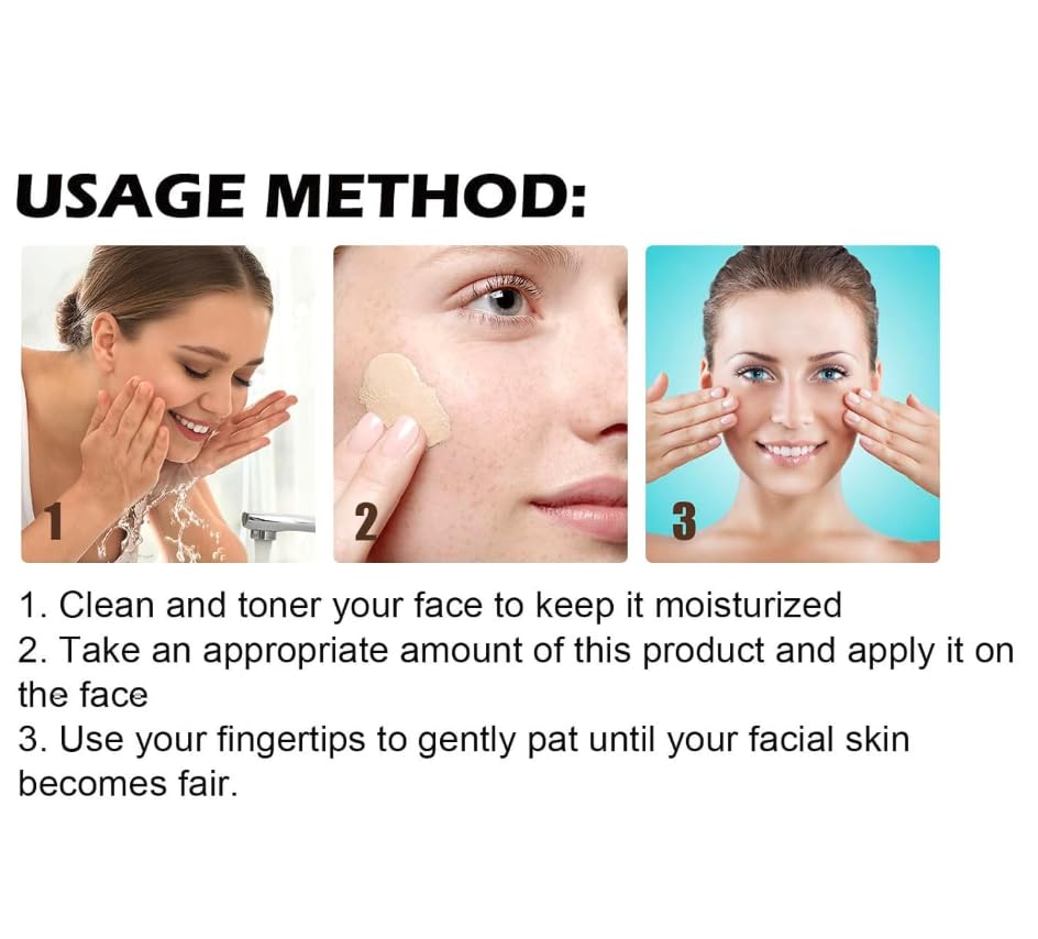 Fond de teint Faas TLM - Fond de teint changeant - S'adapte au teint - Hydratant et hypoallergénique - Tenue 24 heures - Waterproof - Maquillage Ultra HD - Facteur de protection solaire 15