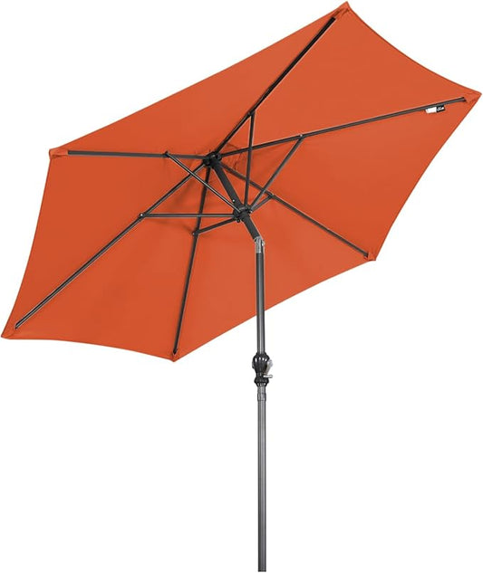 Angel Living Parasol Ø250 cm - Inclinable - Terra