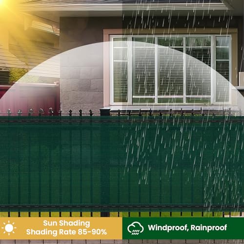 Brise-vue de balcon Woltu 1,5 x 20 m Vert - Hydrofuge et résistant aux UV