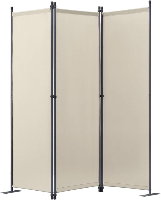 Angel Living Paravent - 3 Panneaux - 168 x 165 cm - Beige