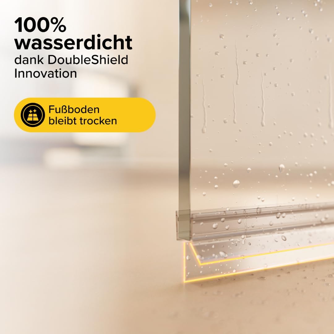 Five Dots Joint de douche 2 pièces 6mm - Transparent