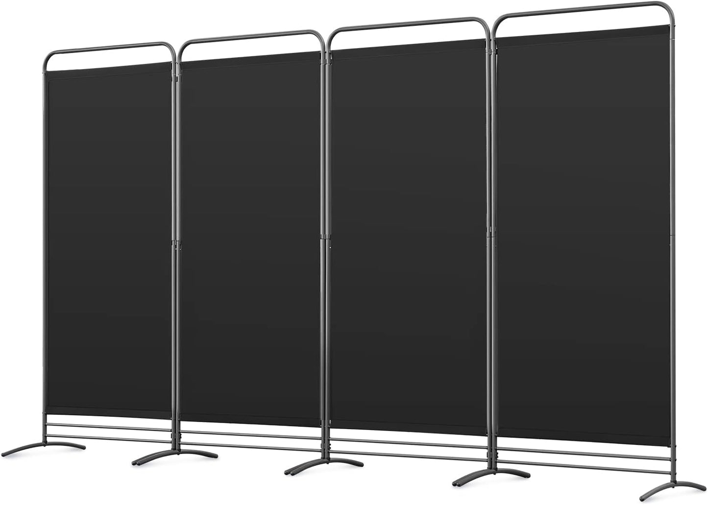 Angel Living Paravent - 4 Panneaux - 324 x 180 cm - Noir