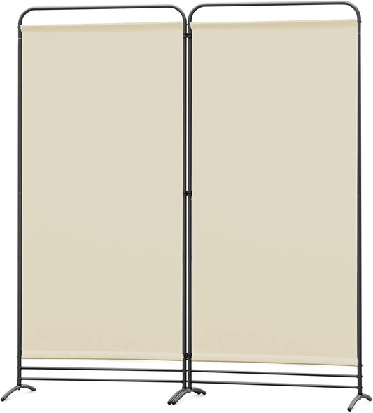 Angel Living Paravent 2 Panneaux - 162 x 180 cm - Beige