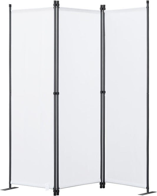 Angel Living Paravent - 3 Panneaux - 168 x 165 cm - Blanc