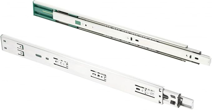 GTV H45 Glissières de tiroir Versalite Plus+ - guidage à billes avec amortissement - hauteur = 45 mm - capacité de charge 30 kg - 400 mm