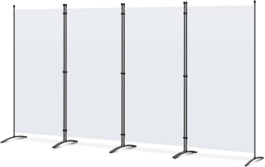 Angel Living Paravent - 4 Panneaux - 324 x 170 cm - Blanc