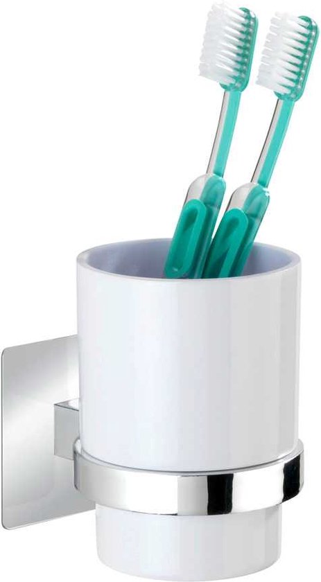 Gobelet pour brosses à dents Turbo-Loc® Quadro : fixation sans perçage