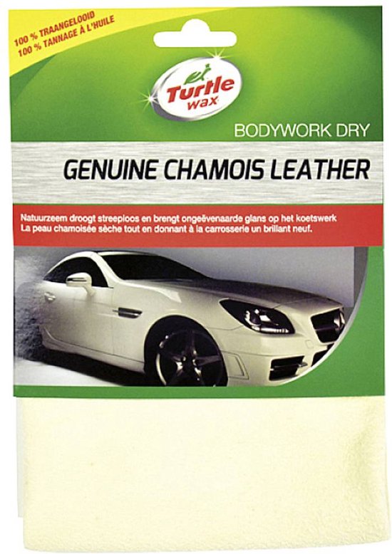 Turtle Wax CL412td Peau de chamois naturelle - Peau de chamois véritable - Peau de chamois - Cuir véritable