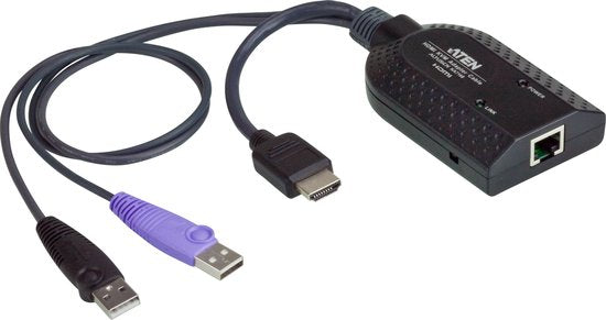 Câble adaptateur KVM HDMI / USB 0,25 m