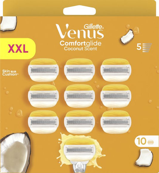 Lames de rasoir Gillette Venus Comfortglide Coconut - 10 lames de rechange