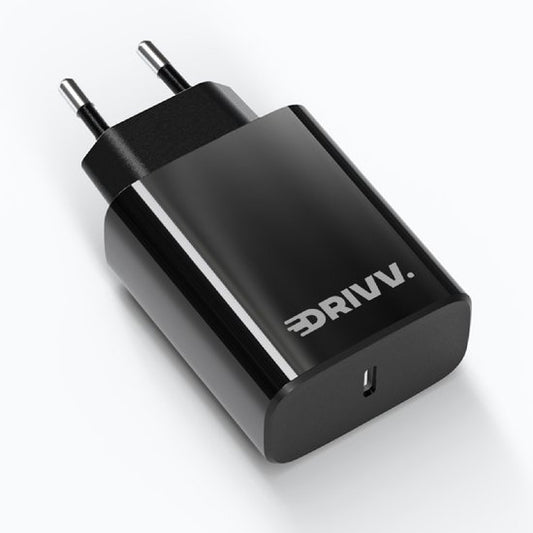 Drivv. Chargeur USB-C 35 W - Chargeur rapide USB-C - Adaptateur secteur