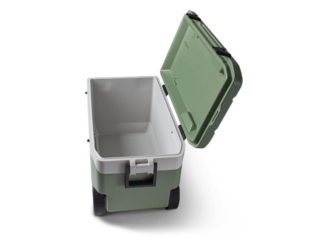 Glacière à roulettes Igloo EcoCool Latitude 90 - 85 litres - Vert vintage