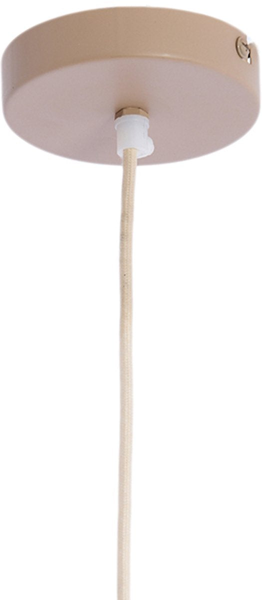 Light & Living Lampe suspendue Cesano - Ø50x20 cm - Blanc - Bohemian Style