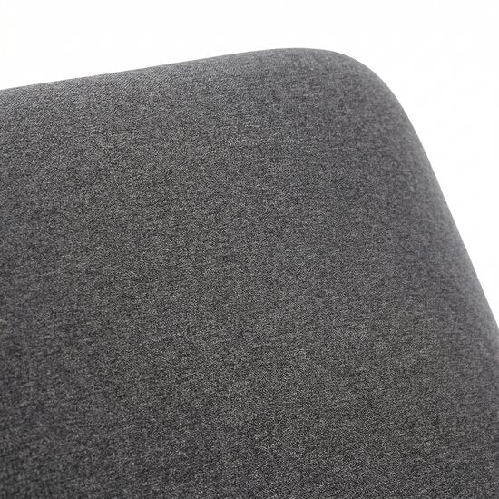 Chaise de bureau ergonomique Backerz - Chaises de bureau pour adultes jusqu'à 160 kg - Chaise de bureau en tissu - NEN-EN1335