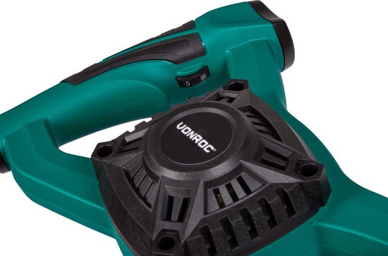 VONROC Mélangeur de peinture / ciment - 1200W - Démarrage progressif - 3m de câble en caoutchouc - Agitateur inclus 120x600MM