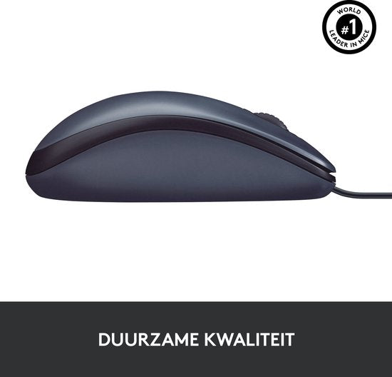 Logitech B100 - Souris - Noir