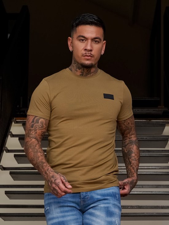 AB Lifestyle - T-shirt - Platinum Tee | Ghotic Olive - Homme - Taille : S