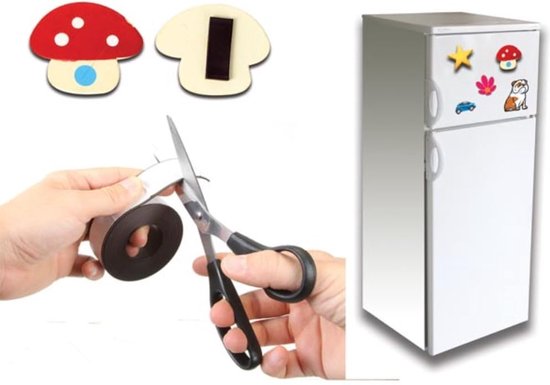 Bande magnétique flexible Velleman - Autocollante - 300 x 2,5 cm - Noire