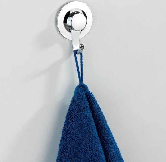 Crochet Wenko sans perçage - Noir - À accrocher sans perçage | Auto-adhésif