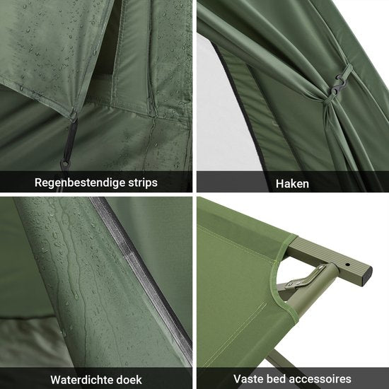 SoBuy Tente de camping gonflable - design multifonctionnel - 193x161cm - OGS32-II-GR