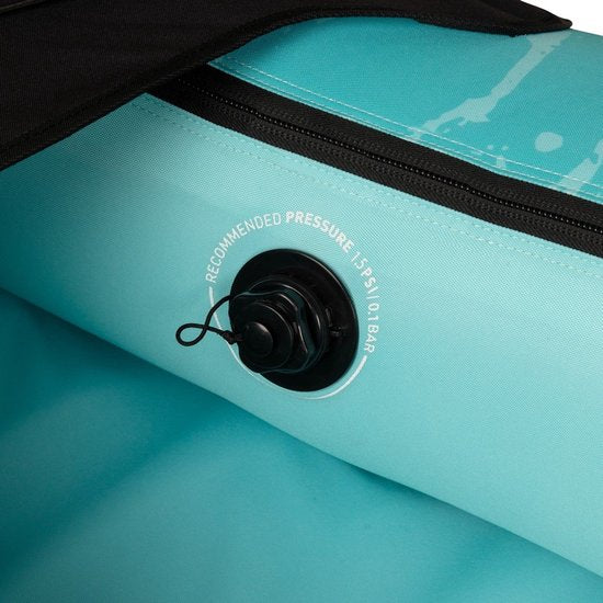 VirtuFit Kayak 335 - Turquoise - Avec sièges de kayak et sac de transport - Convient pour deux ou trois personnes - Durable et robuste - Kayak gonflable - Kayak - Bateau gonflable