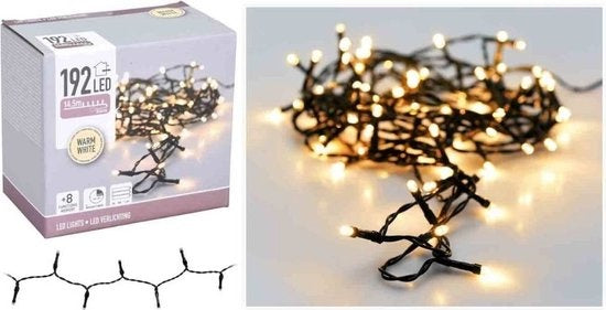 DecorativeLighting Eclairage LED - 192 LED - Blanc chaud