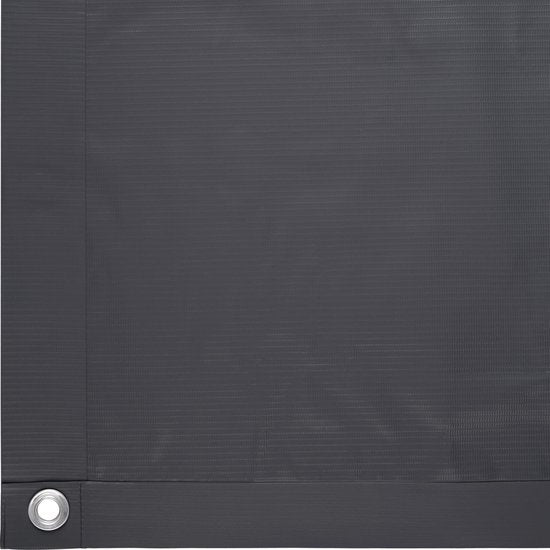 tectake® - garde-corps de balcon garde-corps de balcon écran de jardin - hauteur 90 cm - 6 mètres - noir - 402706