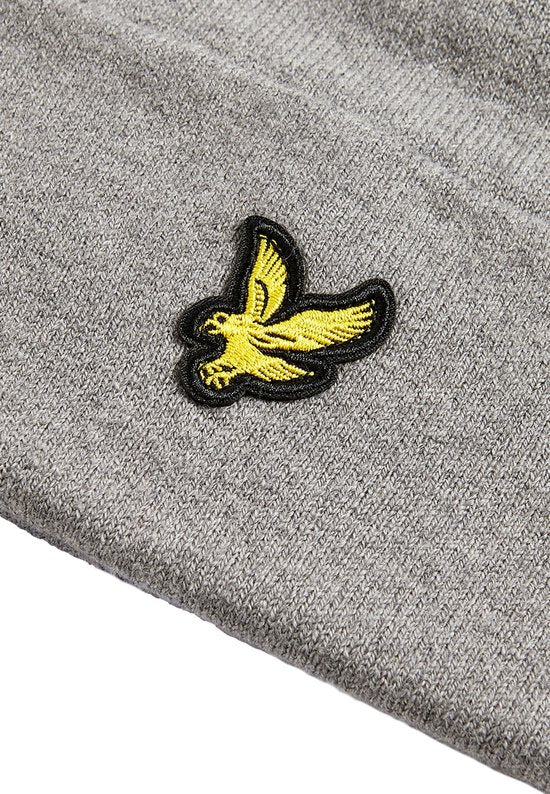 Lyle & Scott Bonnet en laine mélangée gris - Taille - Homme