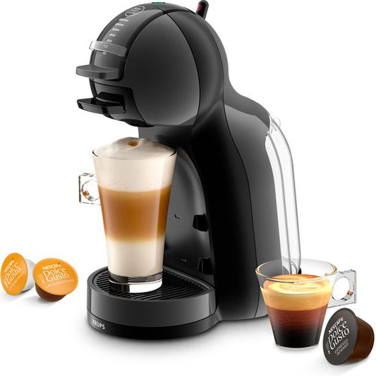 Krups NESCAFÉ Dolce Gusto Mini Me KP1238 - Machine à café à dosettes - Anthracite - Arrêt automatique - Compacte - Pour dosettes Dolce Gusto