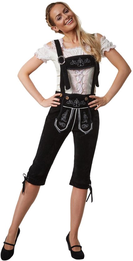 dressforfun - Lederhose Tegernsee L - déguisement costume halloween déguisement partywear carnaval déguisement partywear - 302817