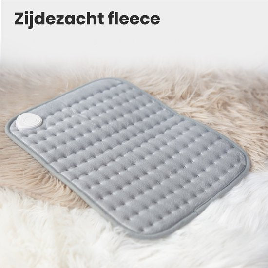 Auronic Heat Pillow - électrique - 40x30cm - cou et épaules - lavable - gris