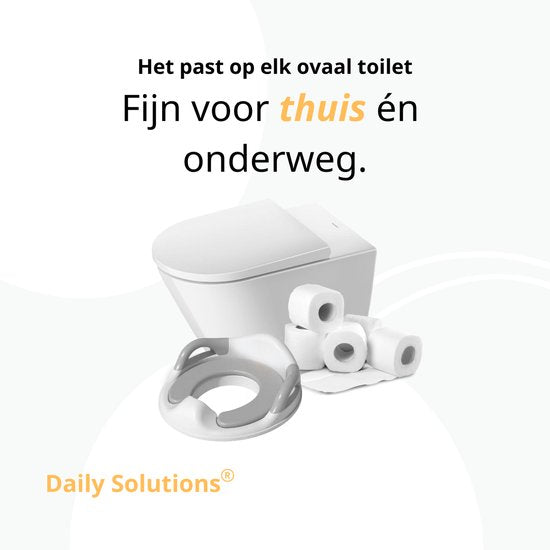 Daily Solutions® Toilet Dresser & Toilet Dresser - Toilet Trainer Toddler - Sturdy & Stable - Child toilet training - Ergonomic Design