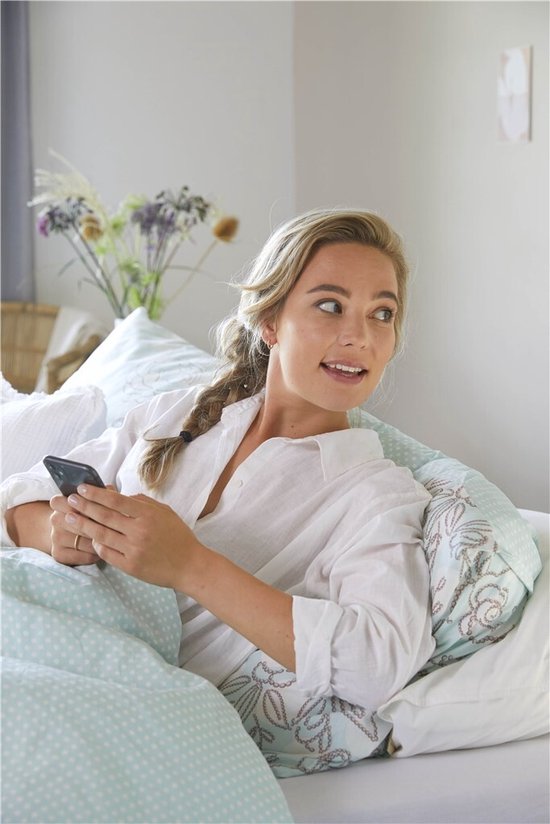 Walra Housse de couette Dreamy Dots - 240x220 - 100% Coton (BCI) - Light Blue