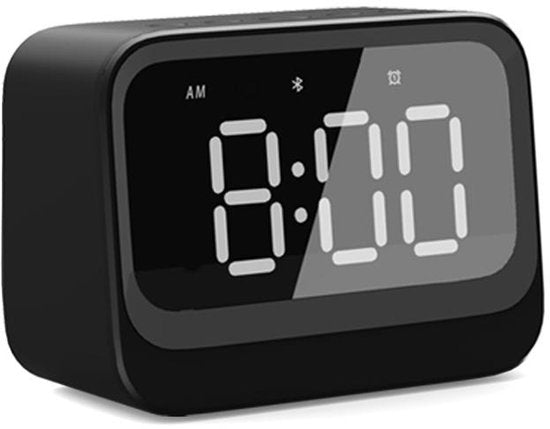 Réveil numérique Denver - Haut-parleur Bluetooth - Double alarme - Ecran LCD - EC54B - Noir