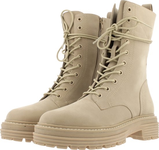 Bullboxer - Bottes - Femme - Beige/Taupe - 40 - Bottes