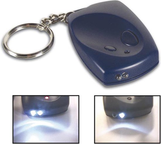 Torche Velleman MK143 Torche porte-clés bleue