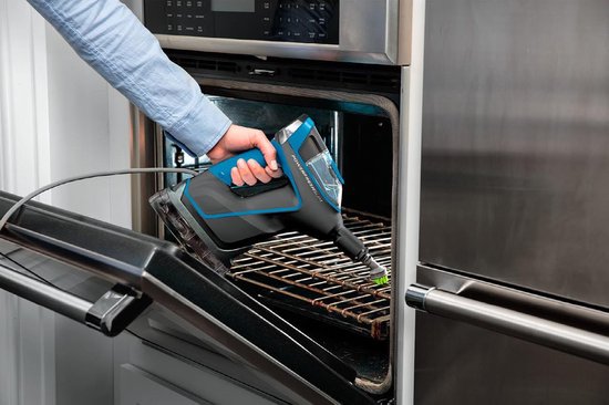 Nettoyeur vapeur BISSELL PowerFresh Slim Steam 1500 W - Balai vapeur 3 en 1 - Nettoyeur vapeur multifonctionnel pour salle de bains, cuisine, etc. - Serpillière pour sols durs et en bois - Léger (1,9 kg) - 4 accessoires inclus - 2234N