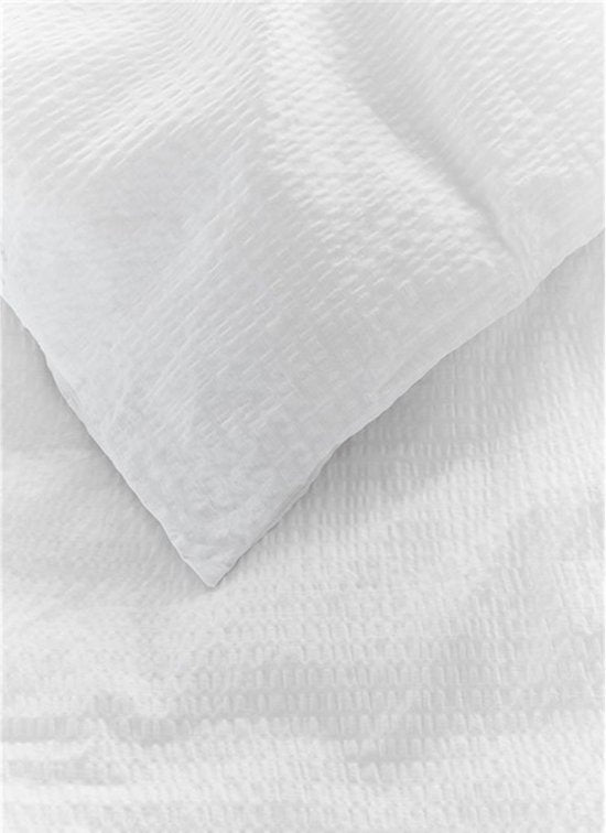 Beddinghouse Wave housse de couette - Plain - Lits-Jumeaux - 240x200/220 - White