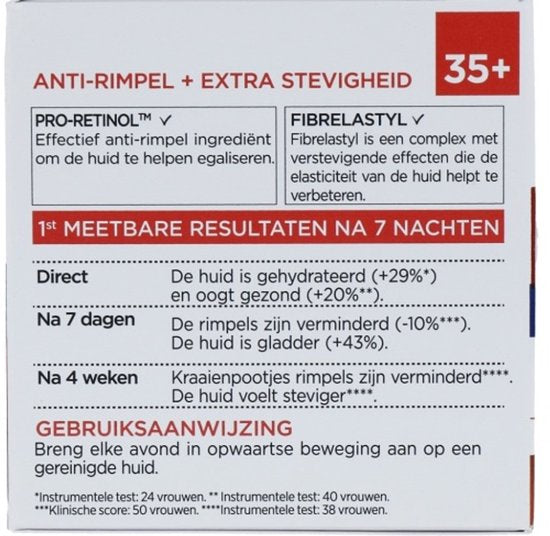 L’Oréal Paris Revitalift Crème de nuit Anti-âge - Anti-rides - Au pro-rétinol - 50 ml